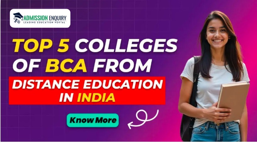 Top 5 Distance BCA Colleges in India